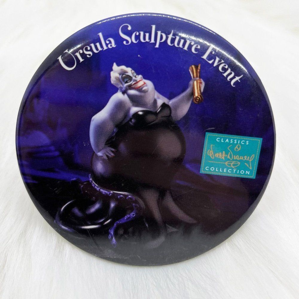 🔮 5/$25 Disney‎ Little Mermaid Ursula Sculpture Event Pin